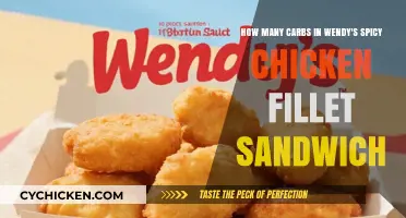Wendy's Spicy Chicken Fillet Sandwich: Unveiling Its Carb Count