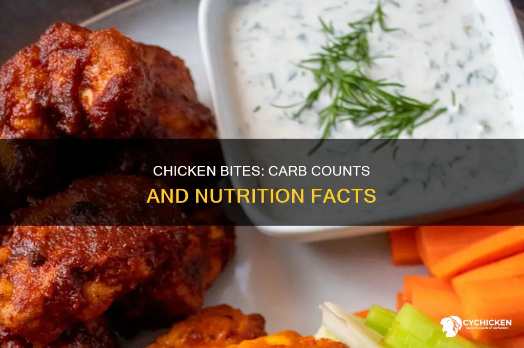 how many carbs in what a chicken bites