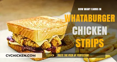 Whataburger Chicken Strips: Unveiling the Carb Count and Nutritional Facts