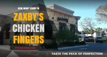 Zaxby's Chicken Fingers: Uncovering the Carb Count in Your Meal