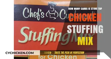 Chicken Stuffing Mix: Carb Counts and Nutritional Facts