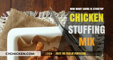 Chicken Stovetop Stuffing: Carb Count and Nutrition Facts