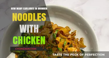 Calories in Drunken Noodles: Chicken Edition