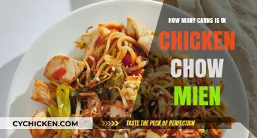 Chicken Chow Mein: Counting the Veggies and Calories