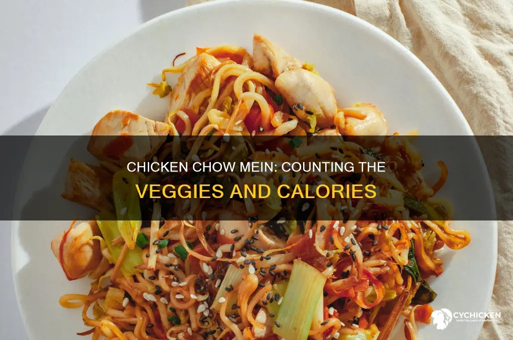 how many carns is in chicken chow mien