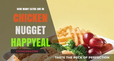 Carb Count in Chicken Nugget Happy Meals: A Nutritional Breakdown