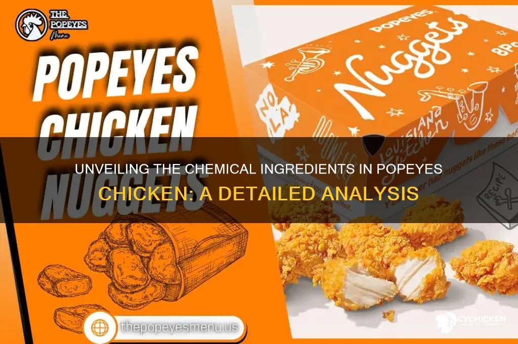 how many chemicals are in popeyes chicken