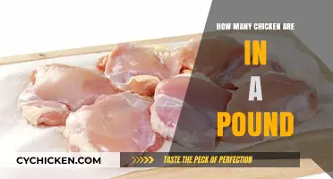 How Many Chicken Pieces Are Typically in a Pound?