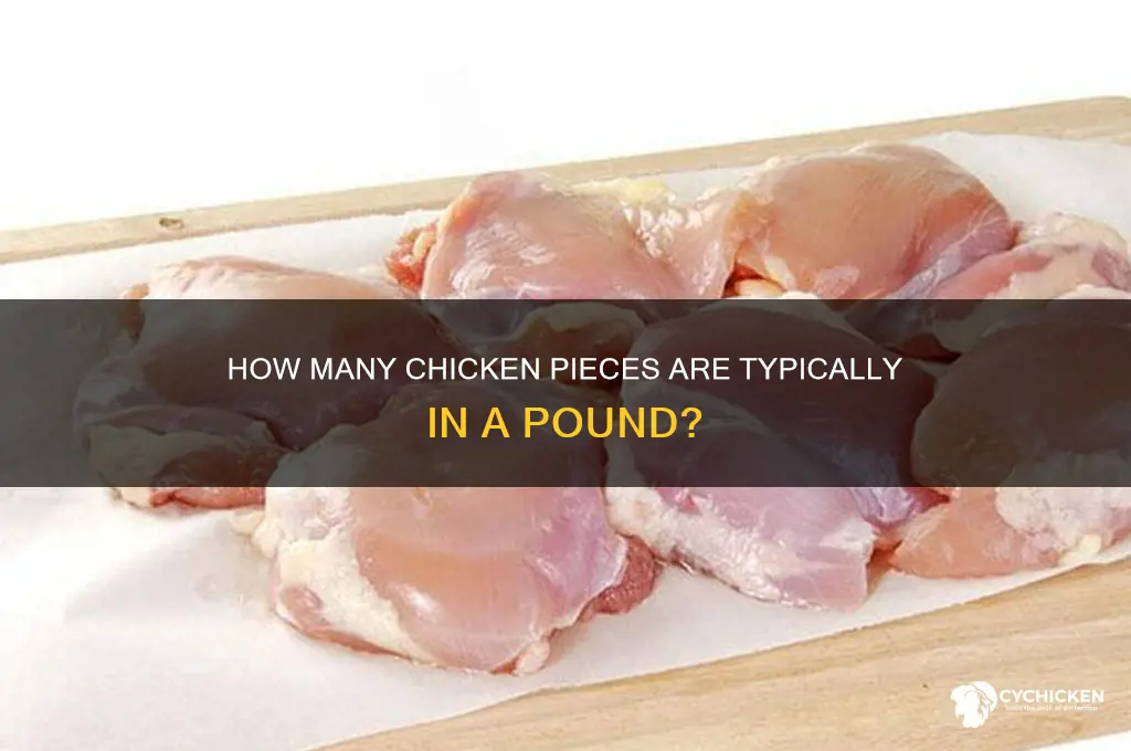 how many chicken are in a pound