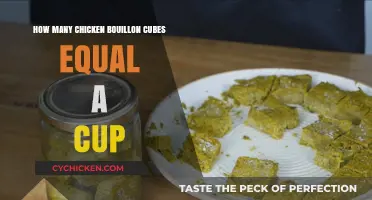 Chicken Bouillon Cubes to Cup: Quick Conversion Guide