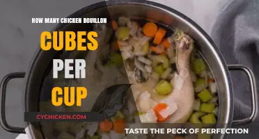 Perfect Chicken Bouillon Ratio: Cubes per Cup for Flavorful Broth