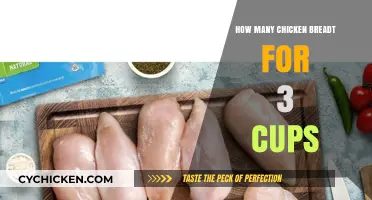 Perfect Chicken Breast Portions: How Many for 3 Cups?