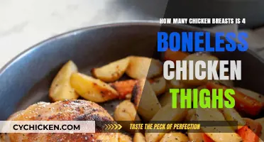 Converting Chicken Cuts: Boneless Thighs to Breasts Explained