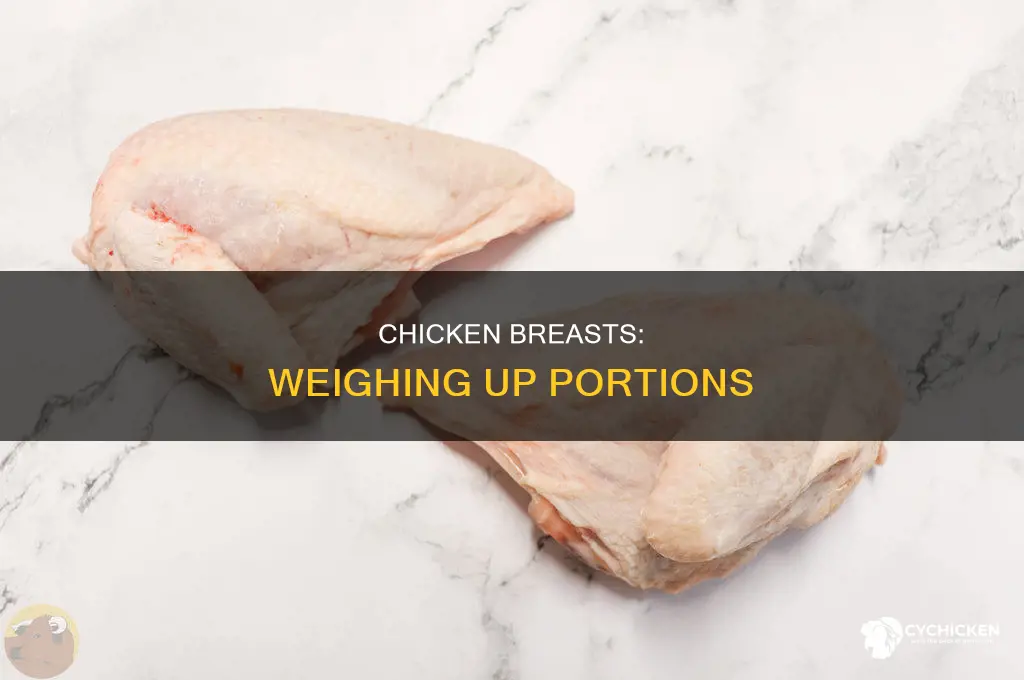 how many chicken breats are in three pounds
