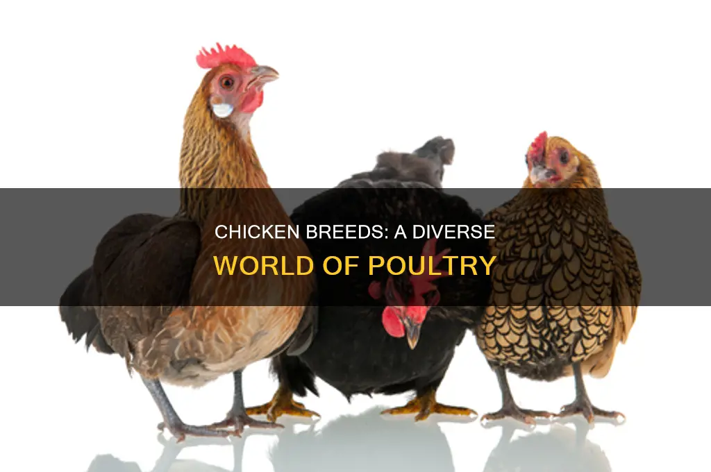 how many chicken breeds are in the world