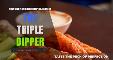 Tasty Triple Dipper: Chicken Crisper Combo