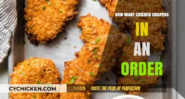 Discover the Perfect Portion: How Many Chicken Crispers in an Order?