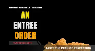 Chicken Critter Count: Entrée Order Explained