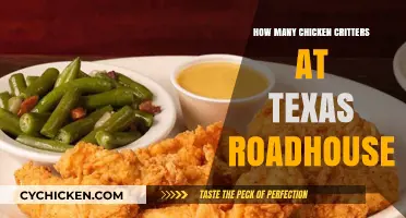 Counting Chicken Critters: Texas Roadhouse's Unique Menu Surprise