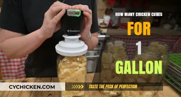 Perfect Chicken Cube Measurements for 1 Gallon Recipes