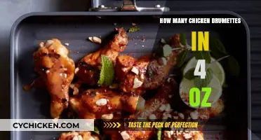How Many Chicken Drumettes Are in a 4-Ounce Serving?