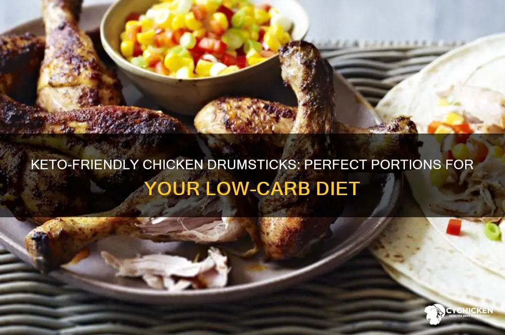 how many chicken drumsticks for keto diet