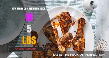 How Many Chicken Drumsticks Are in a 5-Pound Pack?