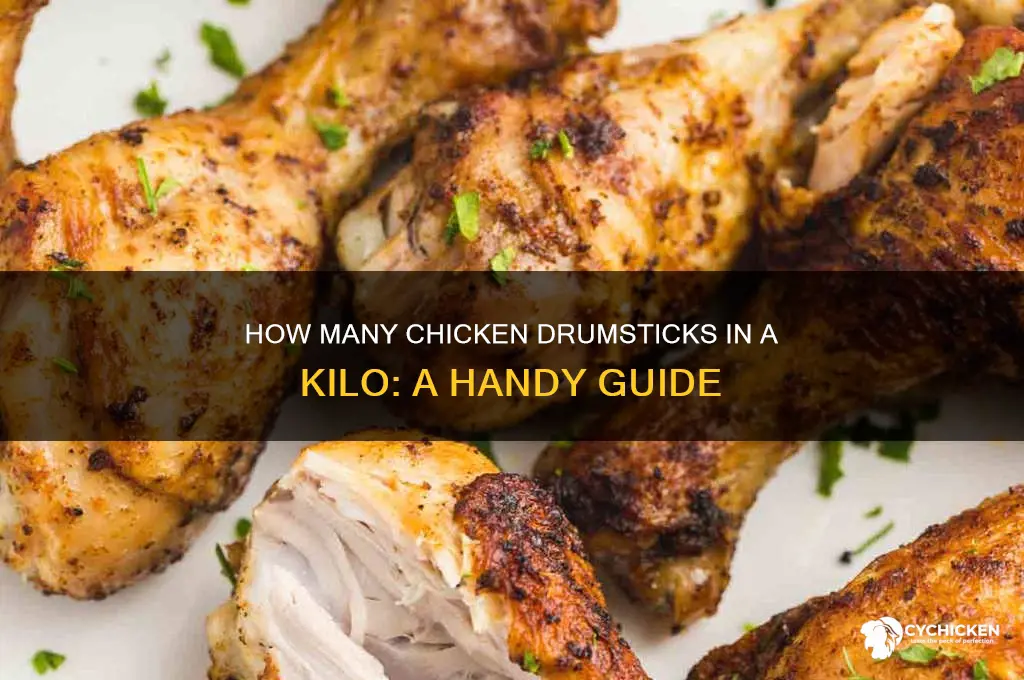 how many chicken drumsticks in a kilo