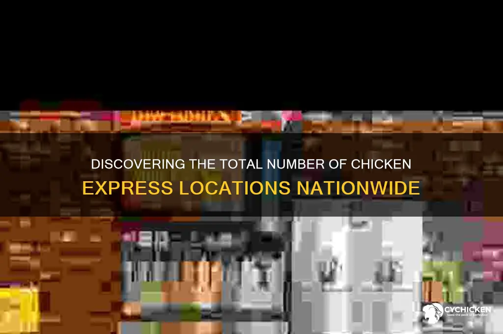 how many chicken express locations are there