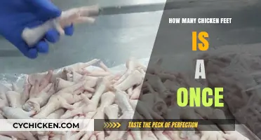 Unraveling the Mystery: How Many Chicken Feet Equal an Ounce?