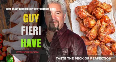Guy Fieri's Chicken Guy Empire: How Many?