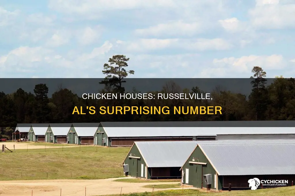 how many chicken houses are in russelville al