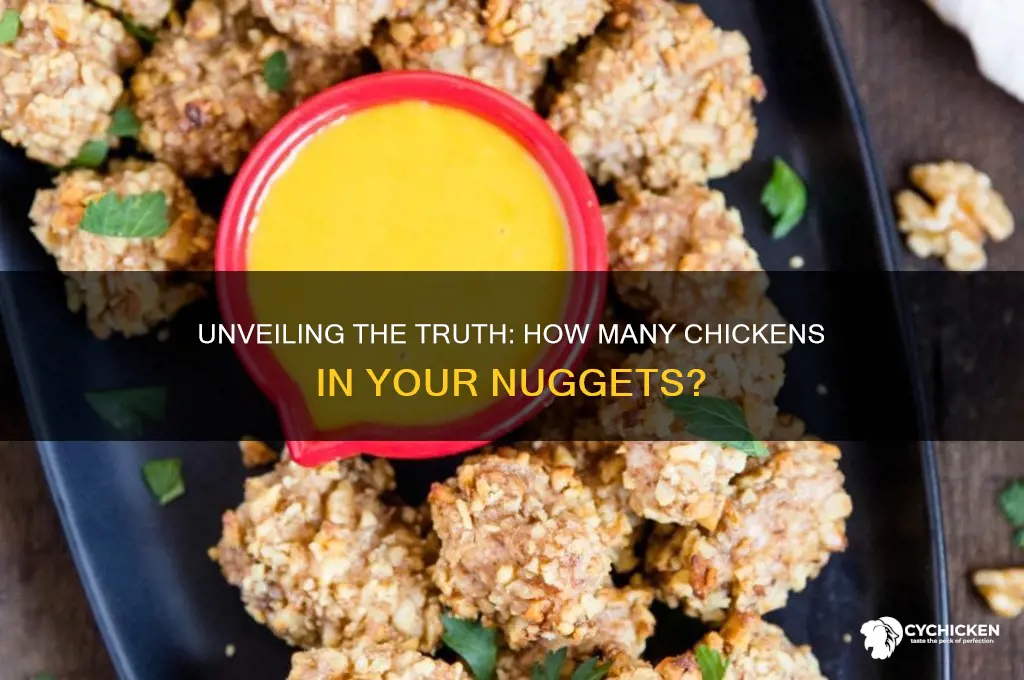how many chicken in nuggets