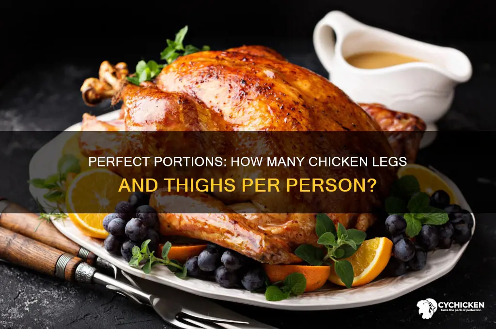 how many chicken legs and thighs per person