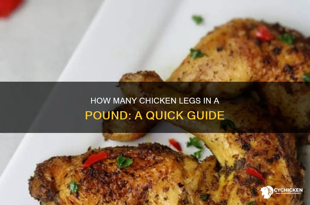 how many chicken legs in a pound