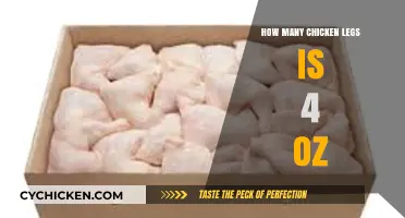 Measuring Chicken Legs: How Much is 4 Ounces?