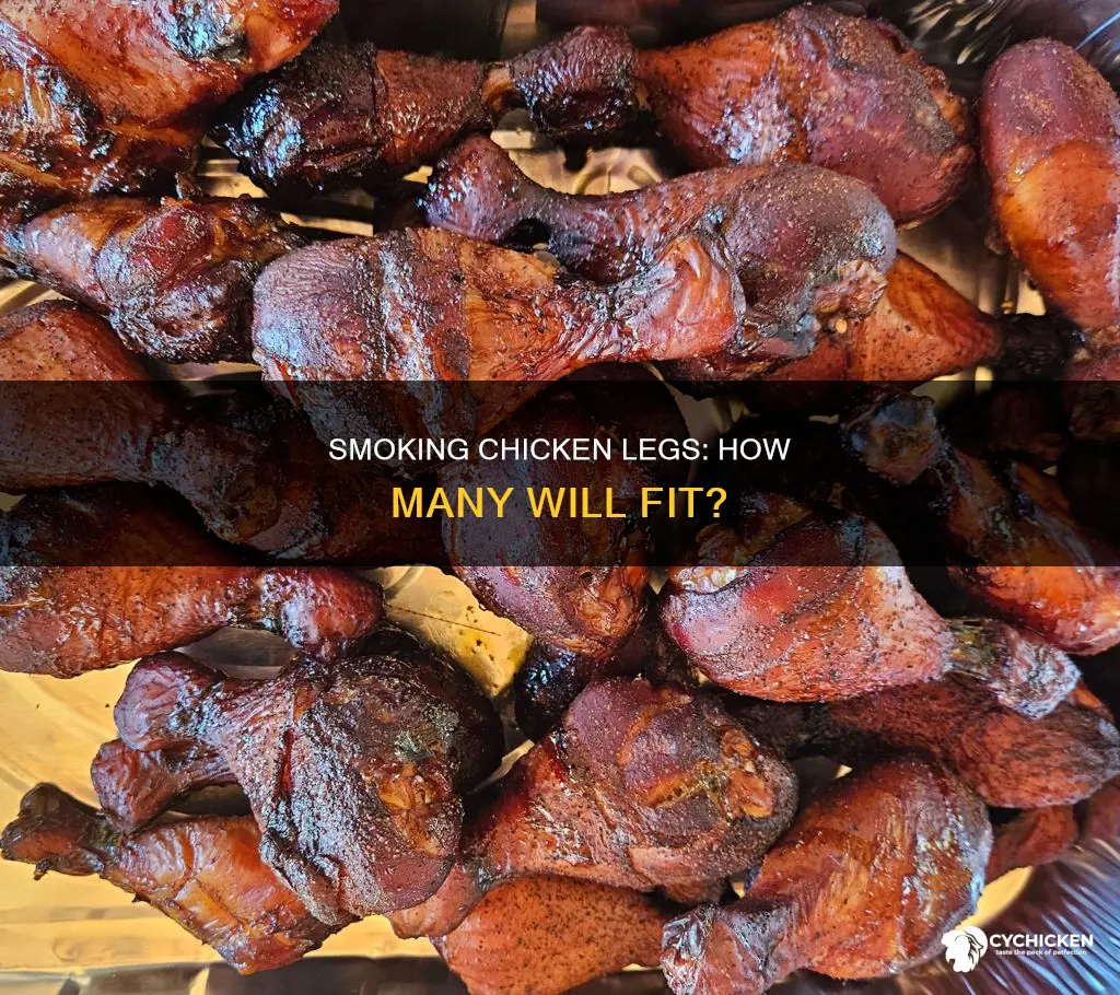how many chicken legs will fit in a smoker