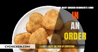 Chicken McNuggets: How Many Come in an Order?