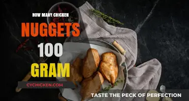 How Many Chicken Nuggets Are in 100 Grams? A Quick Guide