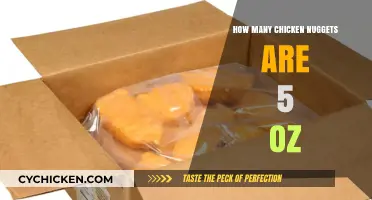 How Many Chicken Nuggets Equal 5 Ounces? A Quick Guide