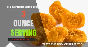 Unveiling the Mystery: Chicken Nuggets in a 3-Ounce Serving