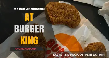 Burger King's Chicken Nugget Count: A Tasty Exploration