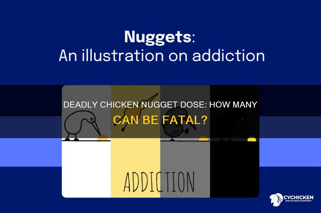 how many chicken nuggets can kill a per person