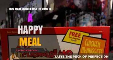 Discover the Exact Number of Chicken Nuggets in a Happy Meal