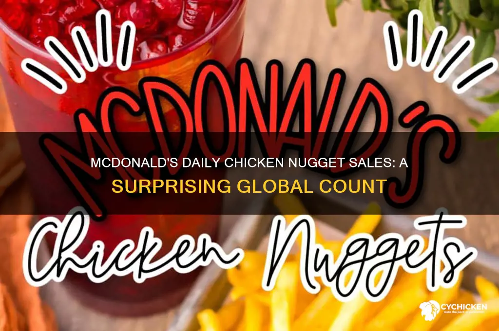 how many chicken nuggets does mcdonald