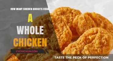 How Many Chicken Nuggets Make Up a Whole Chicken?