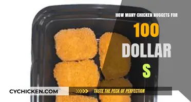 Crunching Numbers: How Many Chicken Nuggets Can $100 Buy?