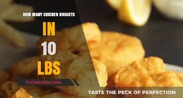 Calculating Chicken Nuggets: How Many in 10 Pounds?