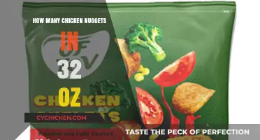 How Many Chicken Nuggets Are in a 32 oz Serving?