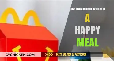 Unveiling the Chicken Nugget Count in McDonald's Happy Meals